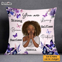 Personalized Gift For Daughter You Are Strong Pillow 26625 thumb 1