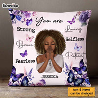 Personalized Gift For Daughter You Are Strong Pillow 26625 thumb 1