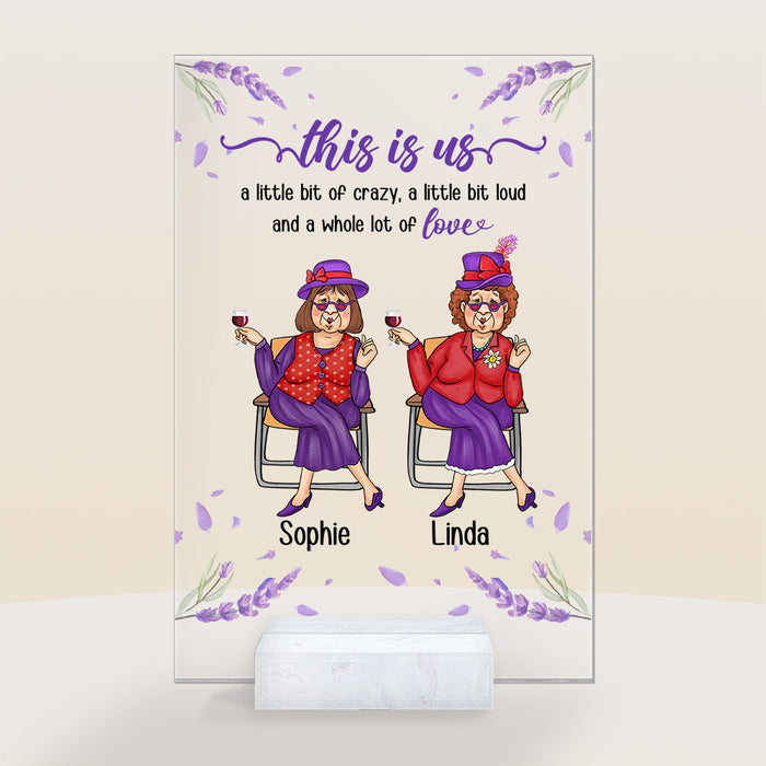 Personalized Gift For Friends This Is Us Acrylic Plaque 26633 1
