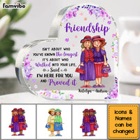 Personalized Gift For Friends Who Walked Into Your Life Acrylic Plaque 26636 thumb 1