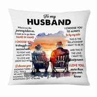 Personalized Gift For Old Couple I Love You More Than You Ever Know Pillow 26637 thumb 1