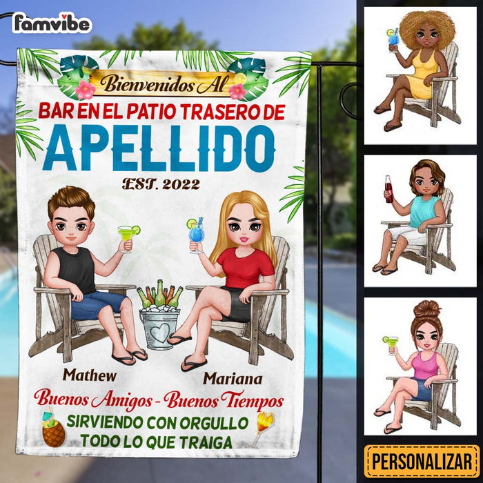 Personalized Gift For Family Backyard Bar Patio Spanish Flag 25925 26646 1