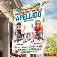 Personalized Gift For Family Backyard Bar Patio Spanish Flag 25925 26646 thumb 1