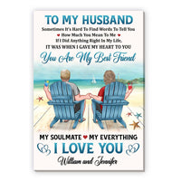 Personalized Gifts For My Husband To My Husband I Love You Canvas 26647 thumb 1