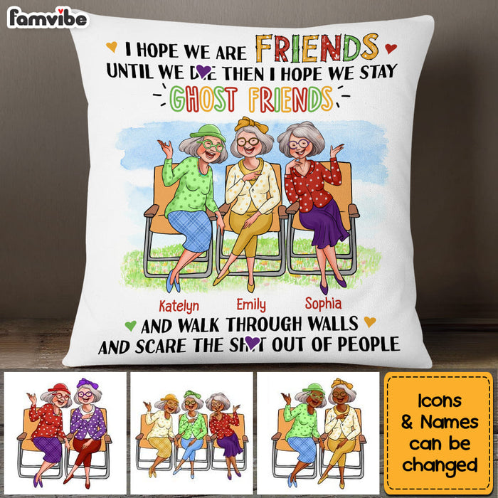 Personalized Gift For Old Friends Bad Influence Pillow 26649 1