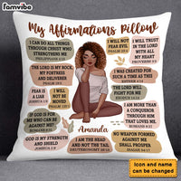 Personalized Gift For Daughter Christian Affirmation Pillow 26653 thumb 1