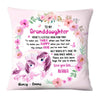 Personalized Gift For Granddaughter Unicorn Hug This Pillow 26657 1