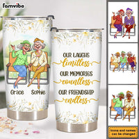 Personalized Gift For Friends Our Friendship Endless Custom Steel Tumbler  26658 thumb 1