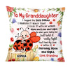 Personalized Gift For Granddaughter Hug This Lady Bug Pillow 26661 1