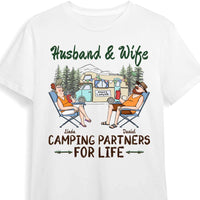 Personalized Gift For Couple Husband Wife Camping Shirt - Hoodie - Sweatshirt 26662 thumb 1