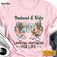 Personalized Gift For Couple Husband Wife Camping Shirt - Hoodie - Sweatshirt 26662 thumb 1