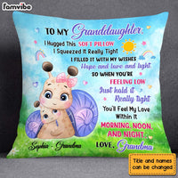 Personalized Gift for Granddaughter Little Cute Snail Pillow 26667 thumb 1