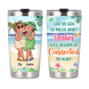 Personalized Gift For Friends Always Be Connected By Heart Steel Tumbler 26676 1