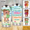 Personalized Gift For Friends Always Be Connected By Heart Steel Tumbler 26676 1