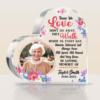 Personalized Memorial Photo Gifts For Loss Of Loved One In Memory Of Acrylic Plaque 26678 thumb 1