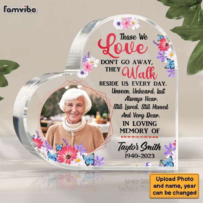 Personalized Memorial Photo Gifts For Loss Of Loved One In Memory Of Acrylic Plaque 26678 1