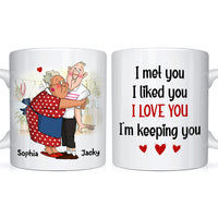 Personalized Gift For Senior Couple I Am Keeping You Mug 26680 thumb 1