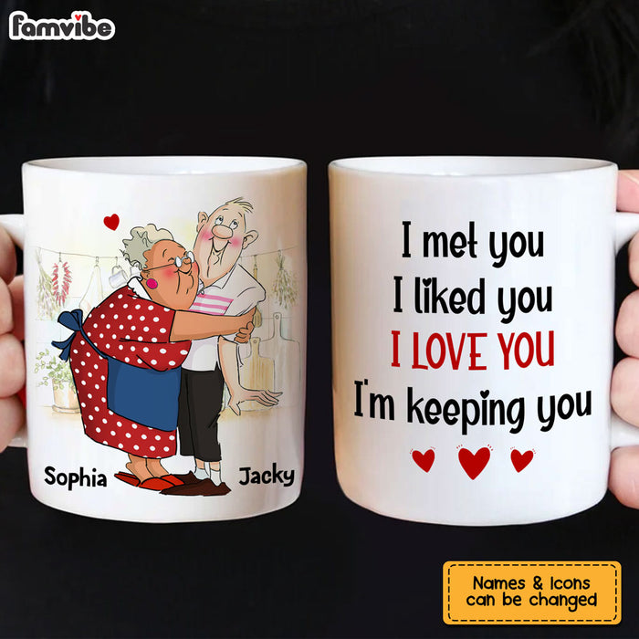 Personalized Gift For Senior Couple I Am Keeping You Mug 26680 1