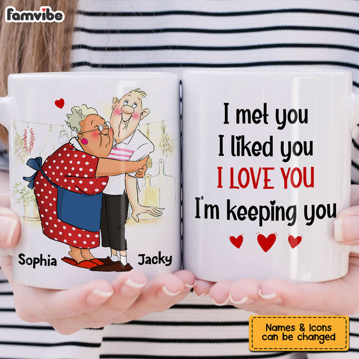 Personalized Gift For Senior Couple I Am Keeping You Mug 26680 1