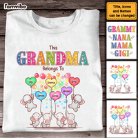 Personalized Gift For Grandma Elephant Shirt - Hoodie - Sweatshirt 26681 thumb 1