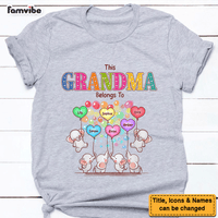 Personalized Gift For Grandma Elephant Shirt - Hoodie - Sweatshirt 26681 thumb 1