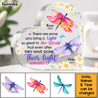 Personalized Memorial Gift For Loss One Dragonfly Acrylic Plaque 26682 thumb 1