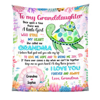 Personalized Gift For Granddaughter She Called Me Grandma Blanket 26683 thumb 1