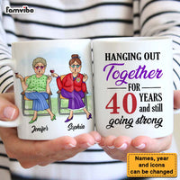 Personalized Gift For Senior Friends Hanging Out Together Mug 26685 thumb 1