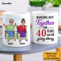 Personalized Gift For Senior Friends Hanging Out Together Mug 26685 thumb 1
