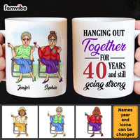 Personalized Gift For Senior Friends Hanging Out Together Mug 26685 thumb 1