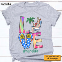 Personalized Gift For Grandma Summer Love Nana Life Shirt - Hoodie - Sweatshirt 26695 thumb 1