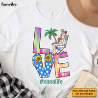 Personalized Gift For Grandma Summer Love Nana Life Shirt - Hoodie - Sweatshirt 26695 thumb 1