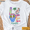 Personalized Gift For Grandma Summer Love Nana Life Shirt - Hoodie - Sweatshirt 26695 1