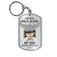 Personalized Gift For Loss Dad Loss Mom Memorial Upload Photo Aluminum Keychain 26697 thumb 1