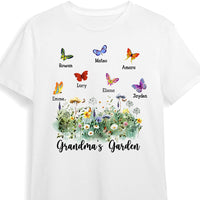 Personalized Gift For Grandma's Garden Butterflies Shirt - Hoodie - Sweatshirt 26703 thumb 1