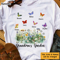 Personalized Gift For Grandma's Garden Butterflies Shirt - Hoodie - Sweatshirt 26703 thumb 1