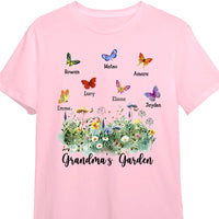 Personalized Gift For Grandma's Garden Butterflies Shirt - Hoodie - Sweatshirt 26703 thumb 1
