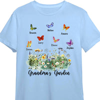 Personalized Gift For Grandma's Garden Butterflies Shirt - Hoodie - Sweatshirt 26703 thumb 1