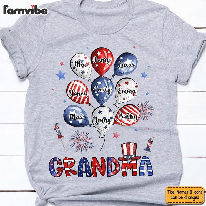 Personalized Gift For Grandmother 4th Of July Shirt - Hoodie - Sweatshirt 26709 1
