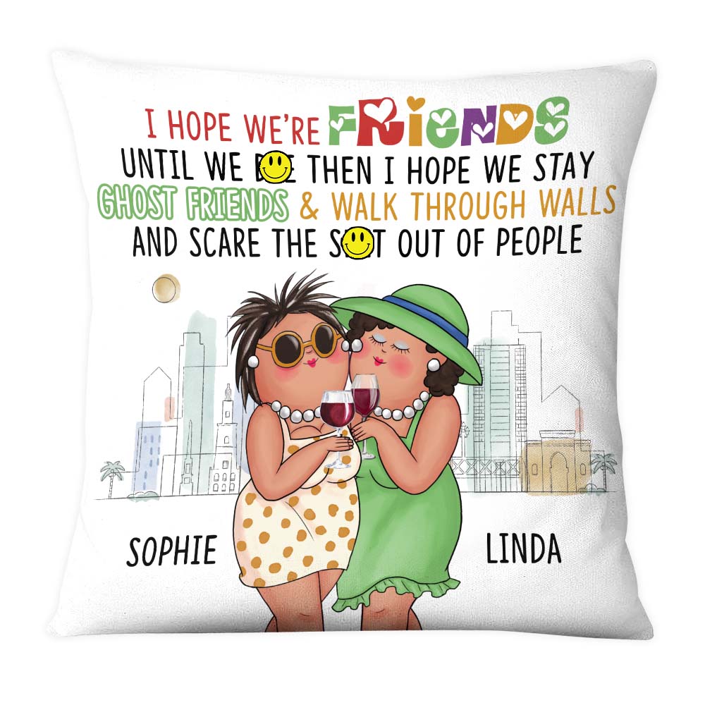 Personalized Gifts For Senior Friends Old Ladies Drinking Pillow 26713 Primary Mockup