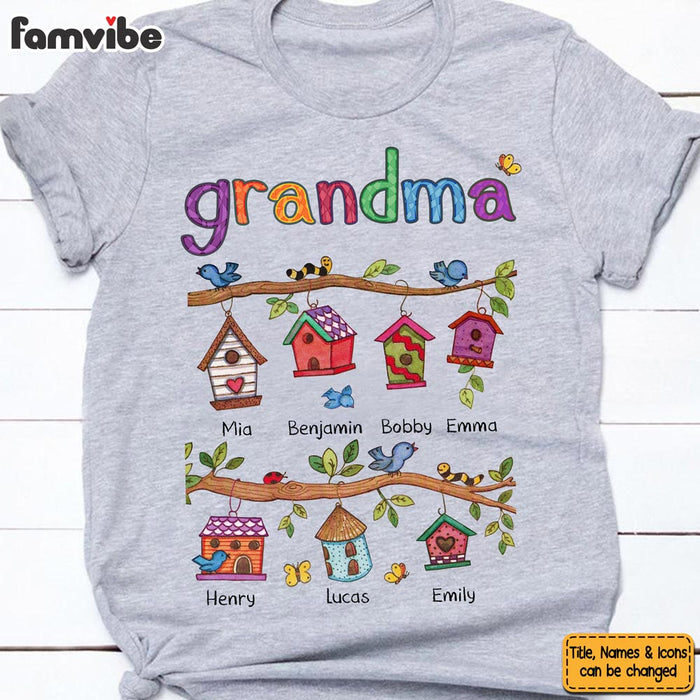 Personalized Gift for Grandma Nesting Boxes  Shirt - Hoodie - Sweatshirt 26717 1