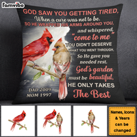 Personalized Gift For Loss Dad Loss Mom Memorial Pillow 26732 thumb 1