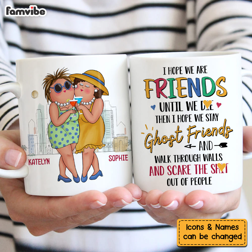 Personalized Gifts For Senior Friends Old Ladies Drinking Friendship Mug 26735 Primary Mockup