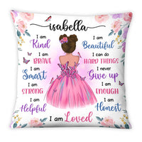 Personalized Gift For Granddaughter Self Affirmations Pillow 26736 thumb 1