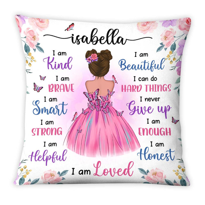 Personalized Gift For Granddaughter Self Affirmations Pillow 26736 1
