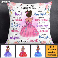 Personalized Gift For Granddaughter Self Affirmations Pillow 26736 thumb 1