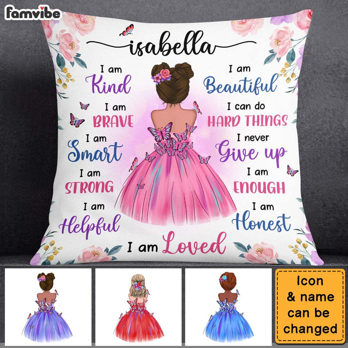 Personalized Gift For Granddaughter Self Affirmations Pillow 26736 1