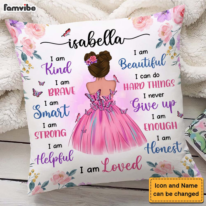 Personalized Gift For Granddaughter Self Affirmations Pillow 26736 1