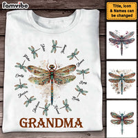 Personalized Gift For Grandma Dragonfly Shirt - Hoodie - Sweatshirt 26744 thumb 1