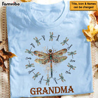 Personalized Gift For Grandma Dragonfly Shirt - Hoodie - Sweatshirt 26744 thumb 1
